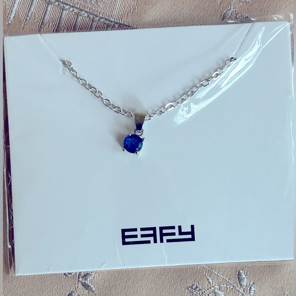 Sale! Effy Blue Gem Pendant Necklace